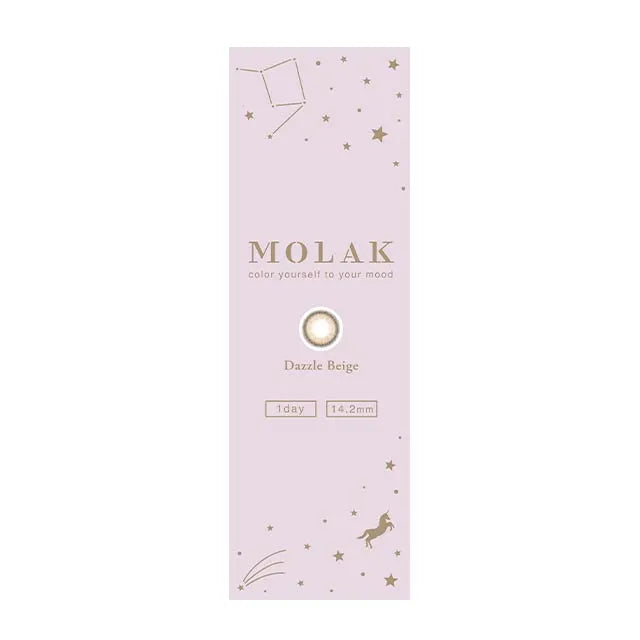 MOLAK 1DAY DAZZLE BEIGE(1BOX 10SHEETS) 2