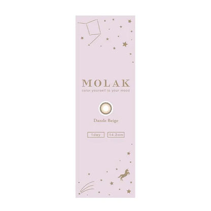 MOLAK 1DAY DAZZLE BEIGE(1BOX 10SHEETS) 2