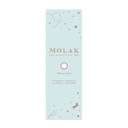 MOLAK 1DAY MIRROR GRAY(1BOX 10SHEETS) 2