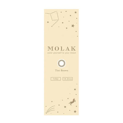 MOLAK 1DAY TINT BROWN(1BOX 10SHEETS) 2