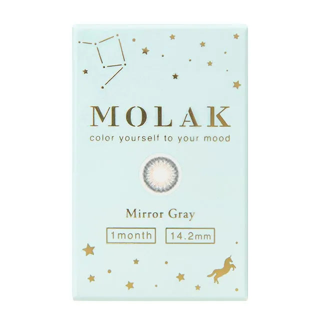 MOLAK 1MONTH MIRROR GRAY(1BOX 2SHEETS) 2