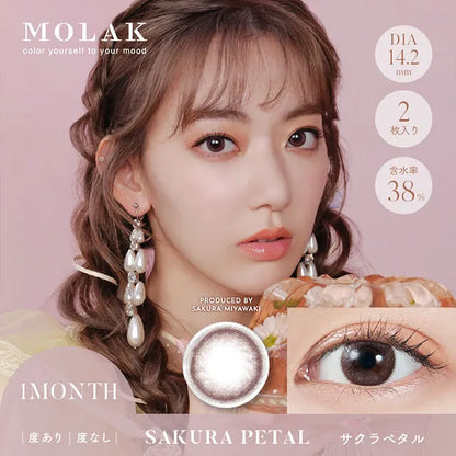 MOLAK 1MONTH SAKURA PETAL(1BOX 2SHEETS) MAIN IMAGE