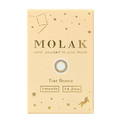 MOLAK 1MONTH TINT BROWN(1BOX 2SHEETS) 2