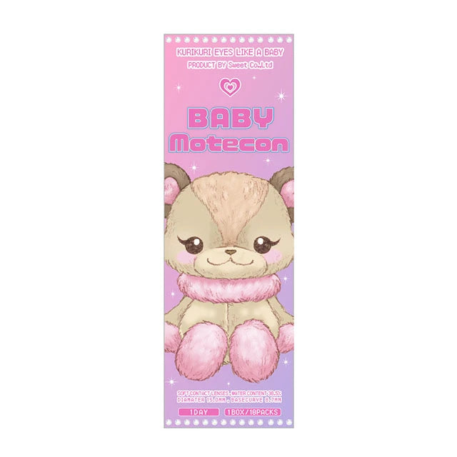 BABY MOTECON 1DAY BABY GAL(1BOX 10SHEETS) 2