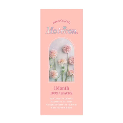 MOTECON MONTHLY CREAM BEIGE(1BOX 2SHEETS) 2