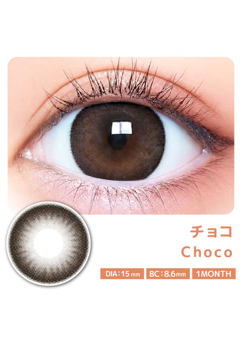 MOTECON ISSHO-LIFETIME- MOTECON 1month CARAMEL(1BOX 2SHEETS) 0