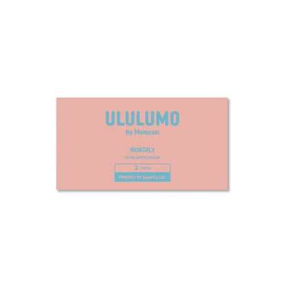 ULULUMO BY MOTECON 1MONTH NAESANURURU BLACK(1BOX 2SHEETS) 2