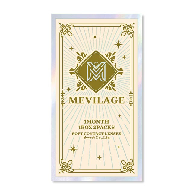 MEVILAGE 1MONTH CASHMERE BEIGE(1BOX 2SHEETS) 2