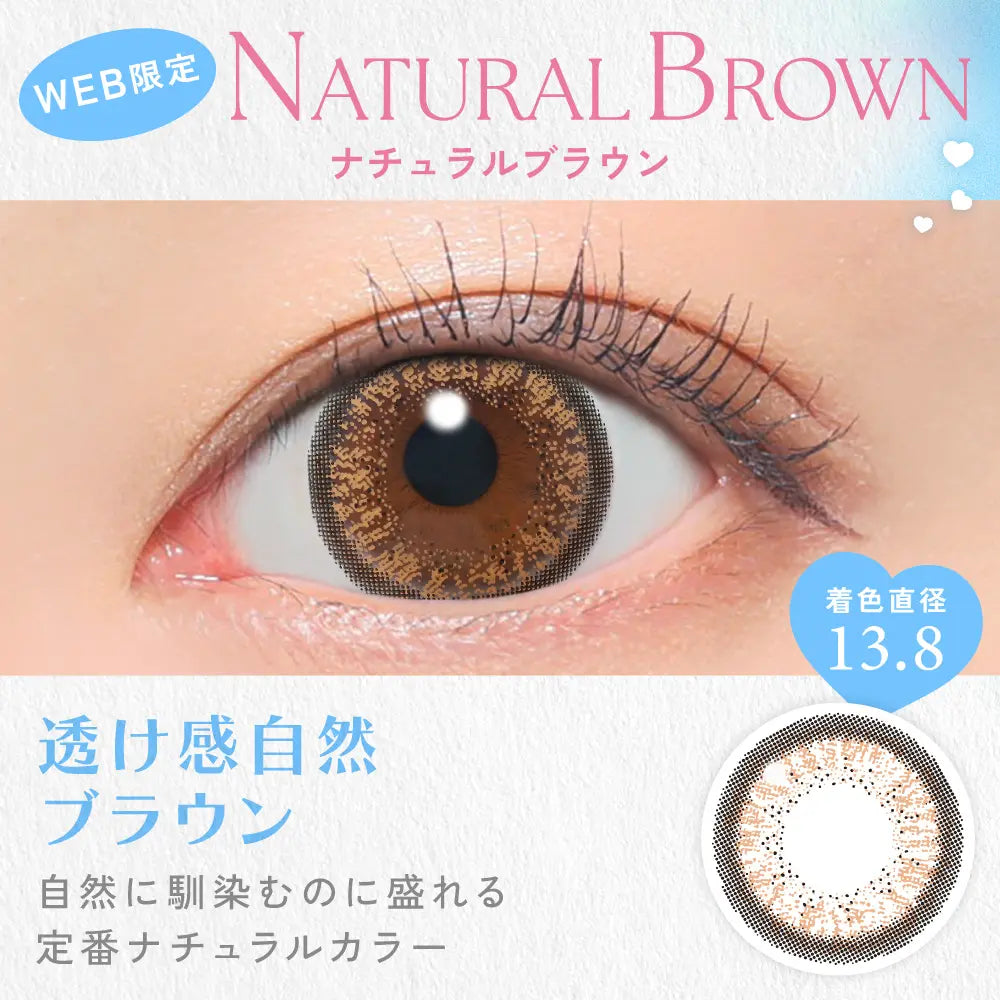CANDYMAGIC 1DAY NATURAL BROWN(1BOX 10SHEETS) 0