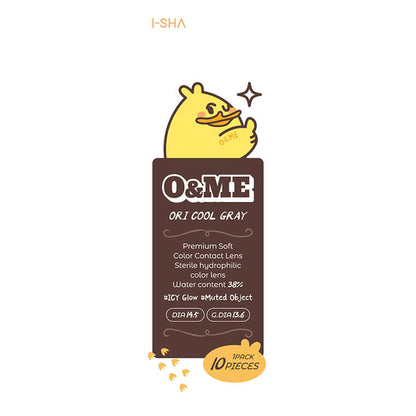 O&ME by I-SHA ORI COOL GRAY(1BOX 10SHEETS) 2