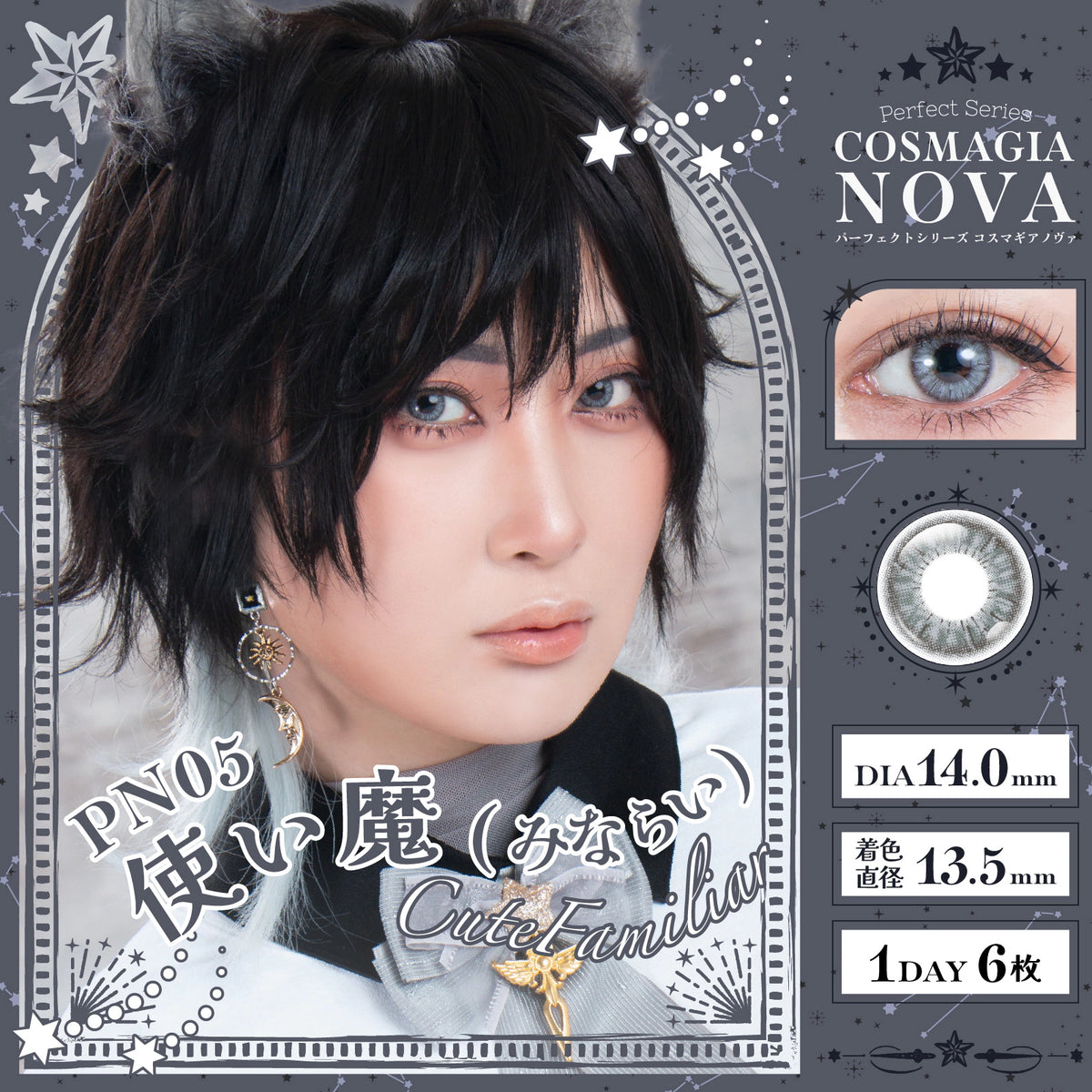 PERFECT SERIES COSMAGIA NOVA 1DAY PN06 CUTE FAMILIAR(1BOX 6SHEETS) MAIN IMAGE