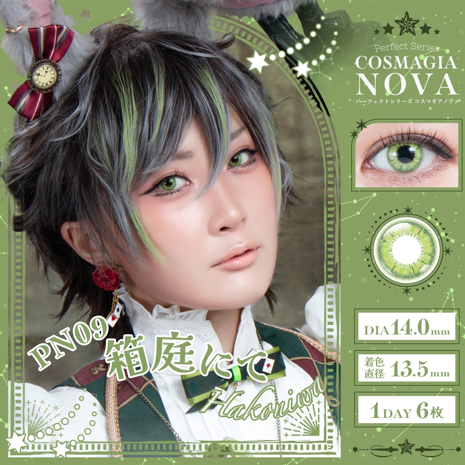 PERFECT SERIES COSMAGIA NOVA 1DAY PN09 HAKONIWA(1BOX 6SHEETS) MAIN IMAGE