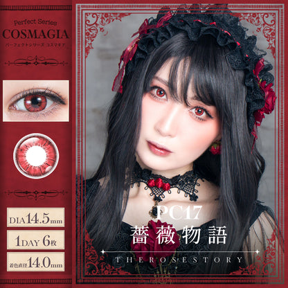 PERFECT SERIES COSMAGIA 1DAY PC17 THE ROSE STORY(1BOX 6SHEETS) MAIN IMAGE