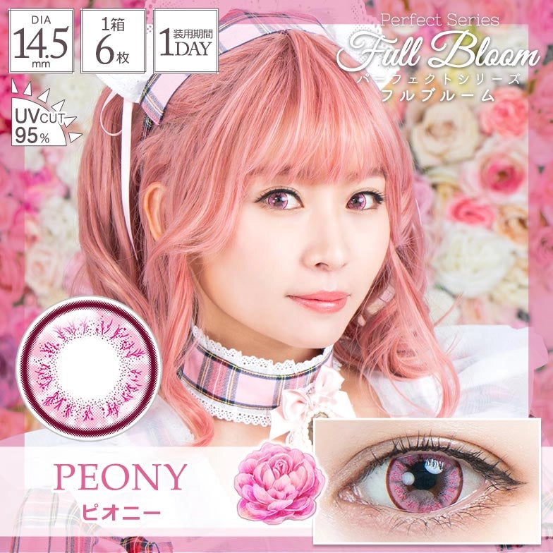PERFECT SERIES FULL BLOOM 1DAY PEONY(1BOX 6SHEETS) MAIN IMAGE