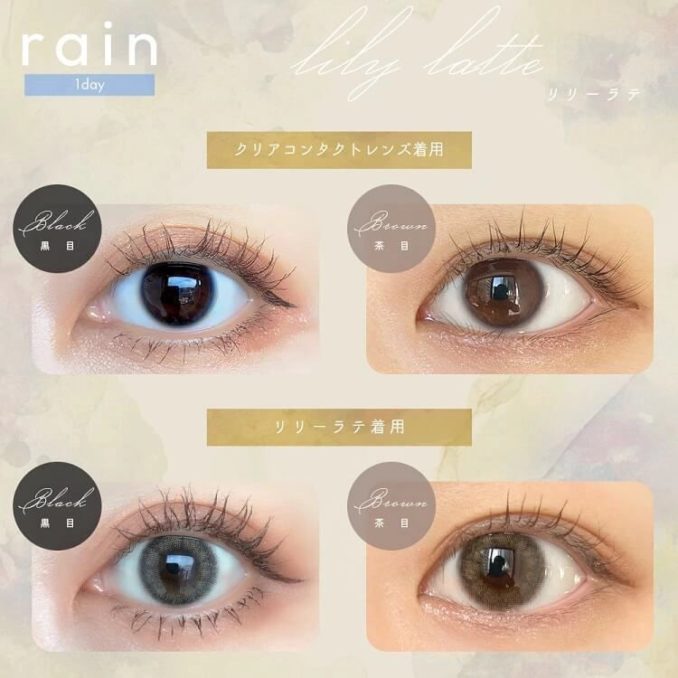 RAIN 1DAY LILY LATTE(1BOX 10SHEETS) 0