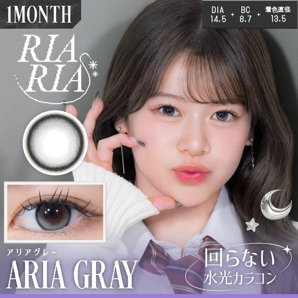 RIARIA 1MONTH ARIA GRAY(1BOX 2SHEETS) MAIN IMAGE