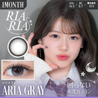 RIARIA 1MONTH ARIA GRAY(1BOX 2SHEETS) MAIN IMAGE