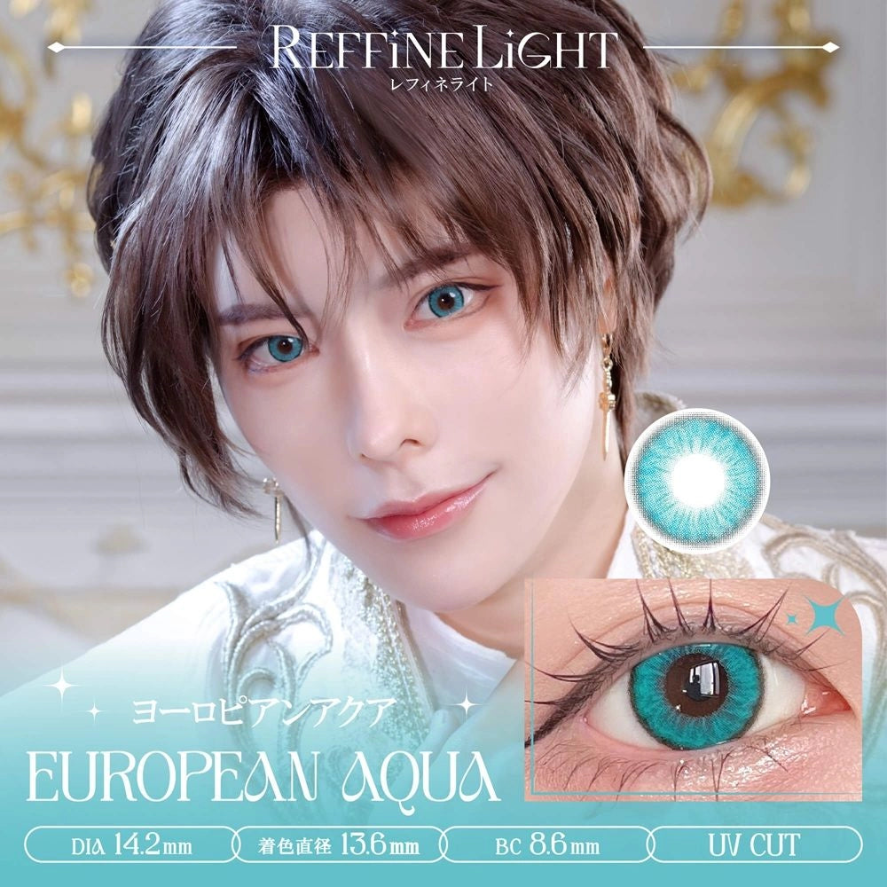 REFFiNE LiGHT 1DAY EUROPEAN AQUA(1BOX 10SHEETS) MAIN IMAGE