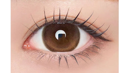 1DAY REFREAR SILICON HYDROGEL UNROLLA LUNAN BROWN(1BOX 10SHEETS) 0