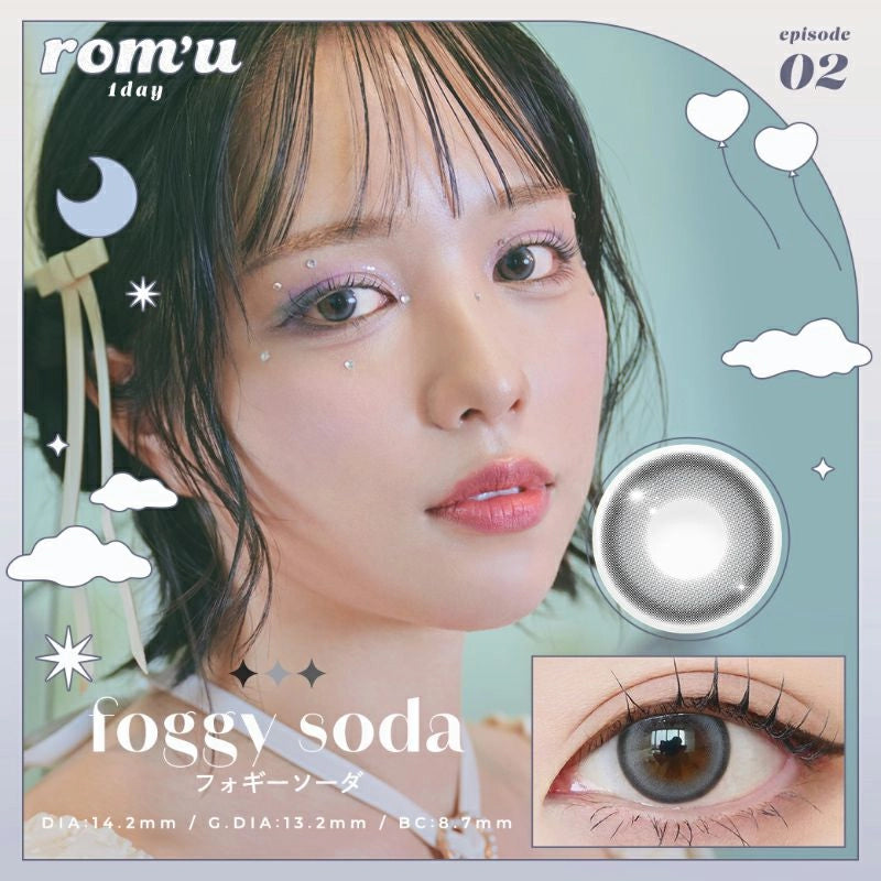 ROM'U 1DAY FOGGY SODA(1BOX 10SHEETS) MAIN IMAGE