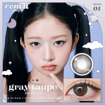ROM'U 1DAY GRAY TAUPE(1BOX 10SHEETS) MAIN IMAGE