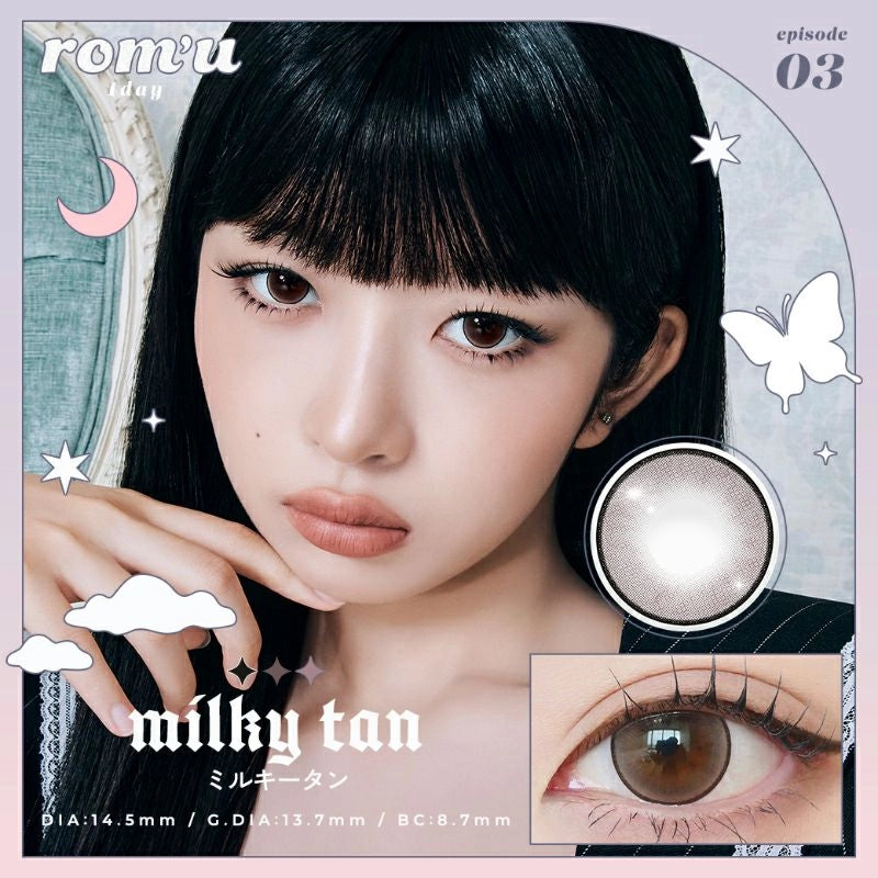 ROM'U 1DAY MILKY TAN(1BOX 10SHEETS) MAIN IMAGE