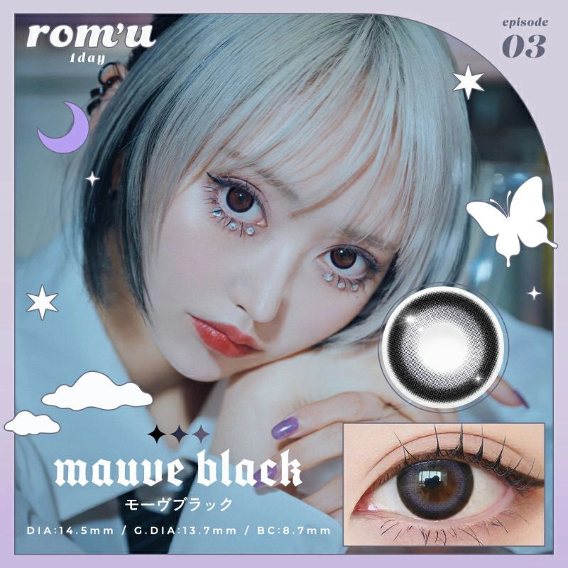 ROM'U 1DAY MAUVE BLACK(1BOX 10SHEETS) MAIN IMAGE