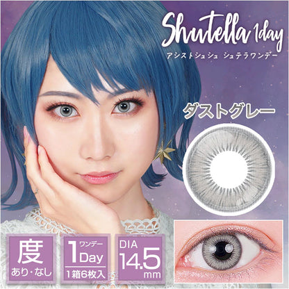 ASSIST CHOUCHOU SHUTELLA 1DAY DUST GRAY(1BOX 6SHEETS) MAIN IMAGE
