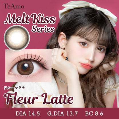 TEAMO 1DAY MELT KISS SERIES FLEUR LATTE(1BOX 10SHEETS) MAIN IMAGE