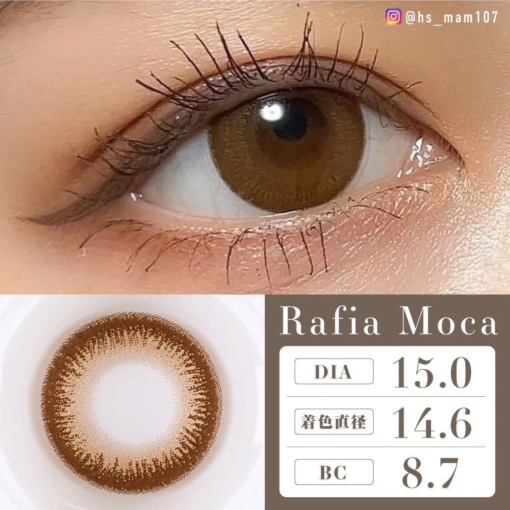 TEAMO 1DAY DEKAME TYPE RAFIA MOCA(1BOX 10SHEETS) 0