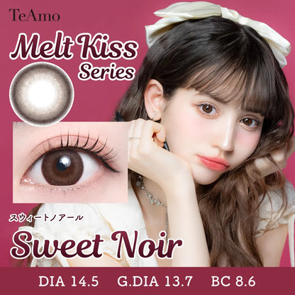 TEAMO 1DAY MELT KISS SERIES SWEET NOIR(1BOX 10SHEETS) MAIN IMAGE