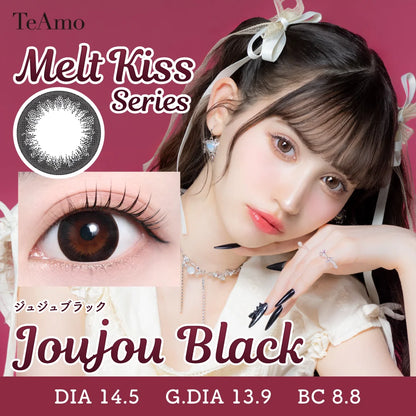 TEAMO 1MONTH MELT KISS SERIESJOUJOU BLACK(1BOX 1SHEET) MAIN IMAGE