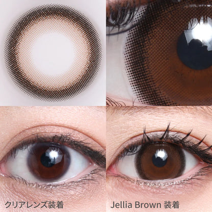 TEAMO 1DAY MELT KISS SERIES JELLIA BROWN(1BOX 10SHEETS) 0
