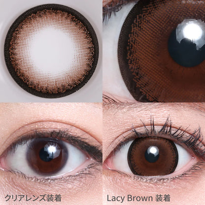 TEAMO 1DAY ALLURE SERIES LACY BROWN(1BOX 10SHEETS) 0