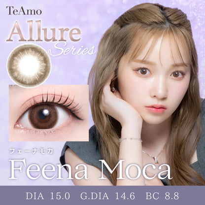 TEAMO 1MONTH ALLURE SEIRES FEENA MOCA(1BOX 1SHEET) MAIN IMAGE