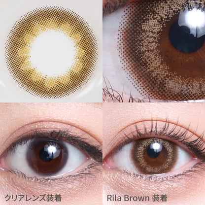 TEAMO 1MONTH ALLURE SEIRES RILA BROWN(1BOX 1SHEET) 0