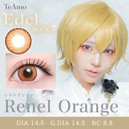 TEAMO 1MONTH EDEL SERIES RENAL ORANGE(1BOX 1SHEET) MAIN IMAGE