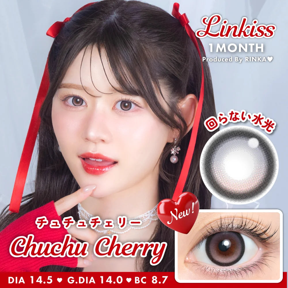 TEAMO 1MONTH LINKISS CHUCHU CHERRY(1BOX 1SHEETS) MAIN IMAGE