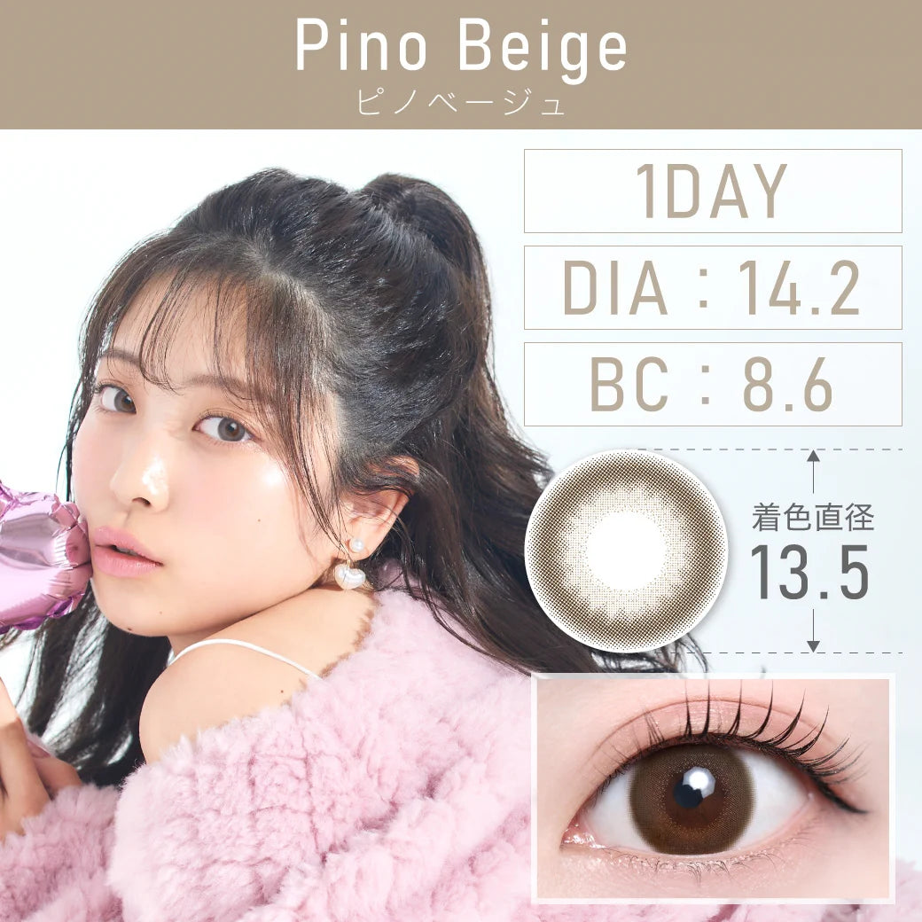 TEAMO 1DAY NATURALTYPE PINO BEIGE(1BOX 10SHEETS) MAIN IMAGE