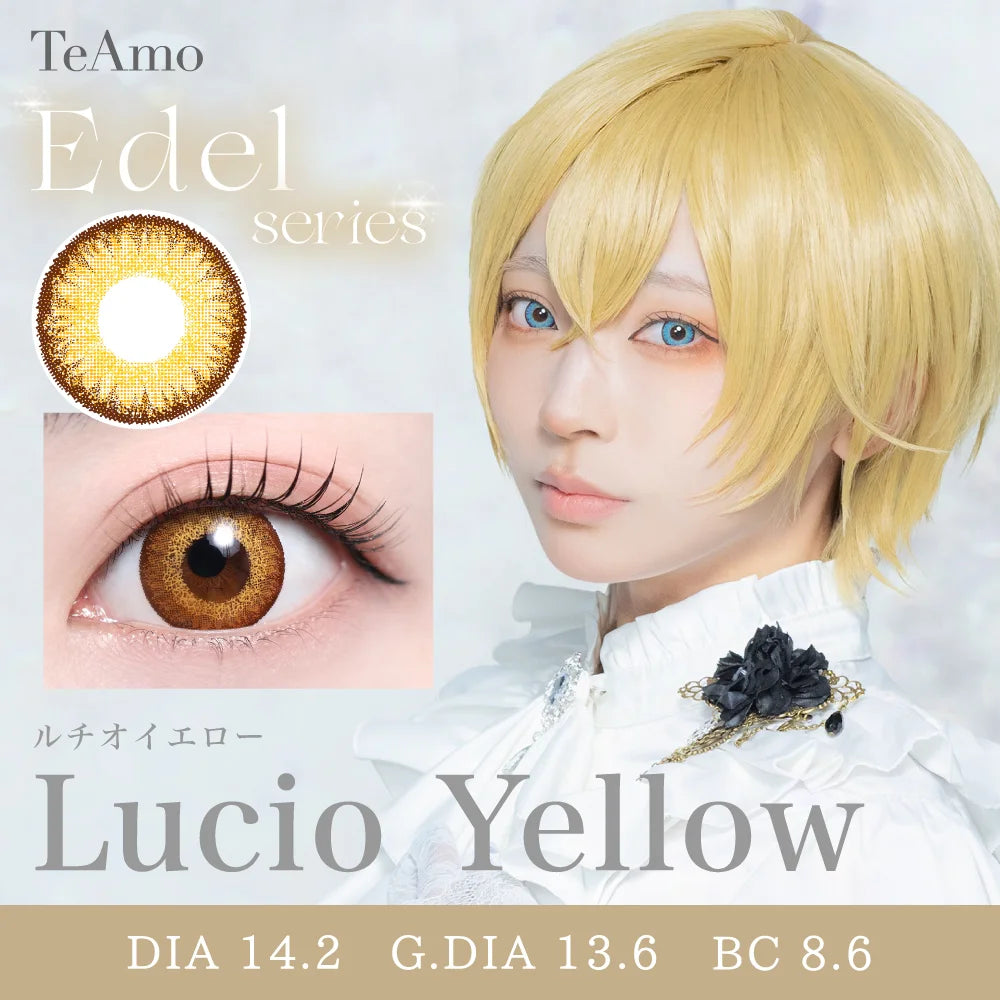 TEAMO 1DAY EDEL SERIES LUCIO YELLOW(1BOX 10SHEETS) MAIN IMAGE