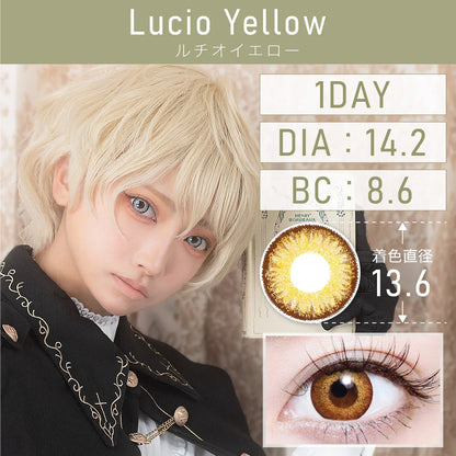 TEAMO 1DAY HIGHCOLOR TYPE LUCIO YELLOW(1BOX 10SHEETS) MAIN IMAGE