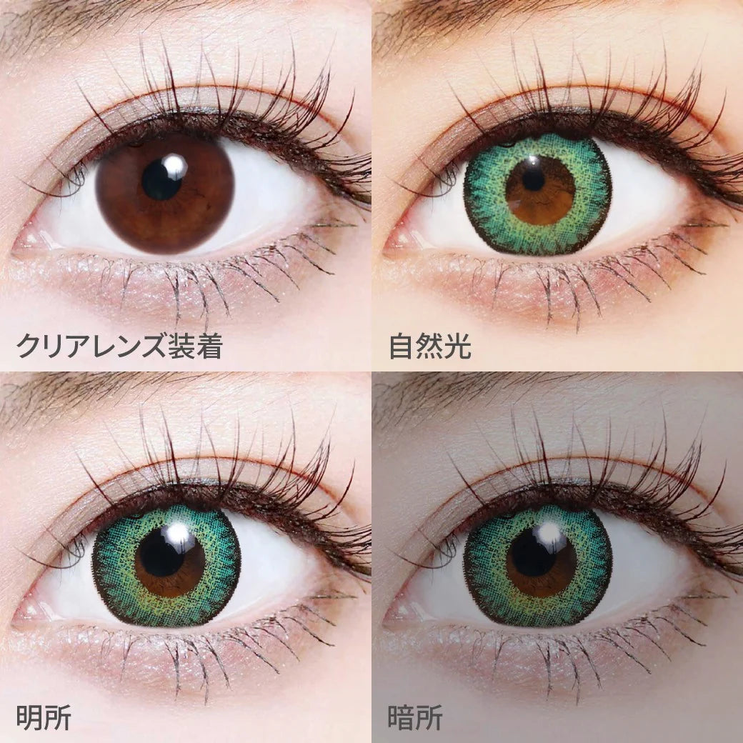 TEAMO 1DAY HIGHCOLOR TYPE RASE GREEN(1BOX 10SHEETS) 1