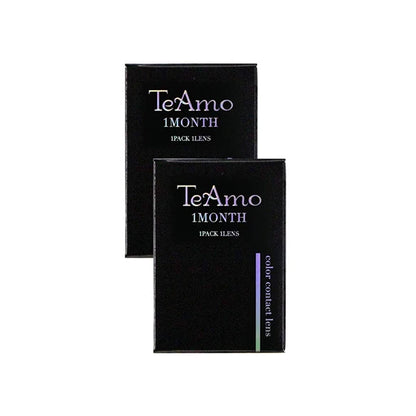 TEAMO 1MONTH HALF TYPE LANA GRAY(1BOX 1SHEET) 0