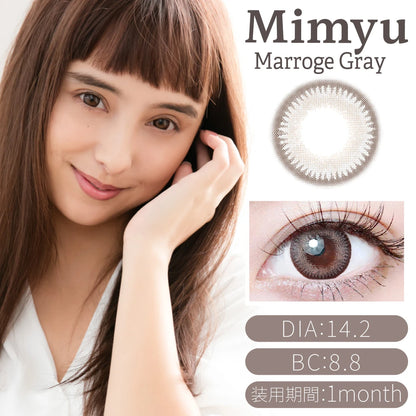 TEAMO 1MONTH NATURAL TYPE MARROGE GRAY(1BOX 1SHEET) MAIN IMAGE