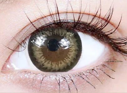 TEAMO 1MONTH DEKAME TYPE VJINN BROWN 14.5MM(1BOX 1SHEET) 0