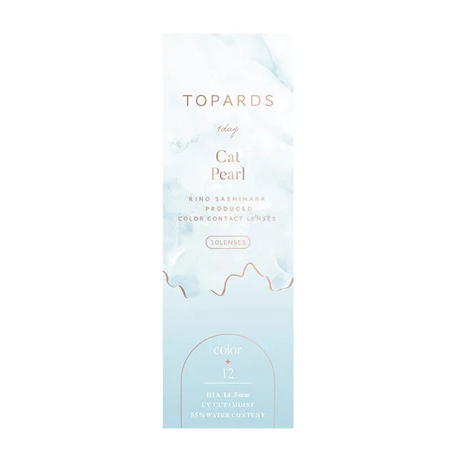 TOPARDS 1DAY CAT PEARL(1BOX 10SHEETS) 2