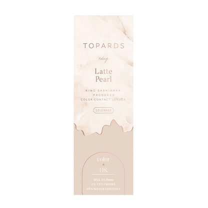 TOPARDS 1DAY LATTE PEARL(1BOX 10SHEETS) 2