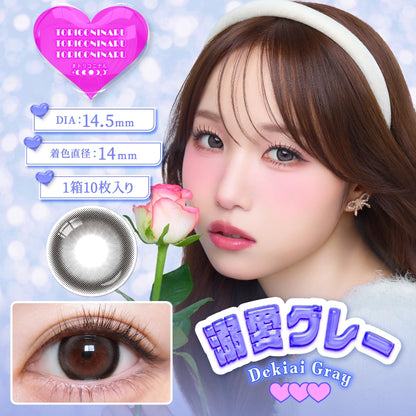TORIKONINARU 1DAY DEKIAI GRAY(1BOX 10SHEETS) MAIN IMAGE