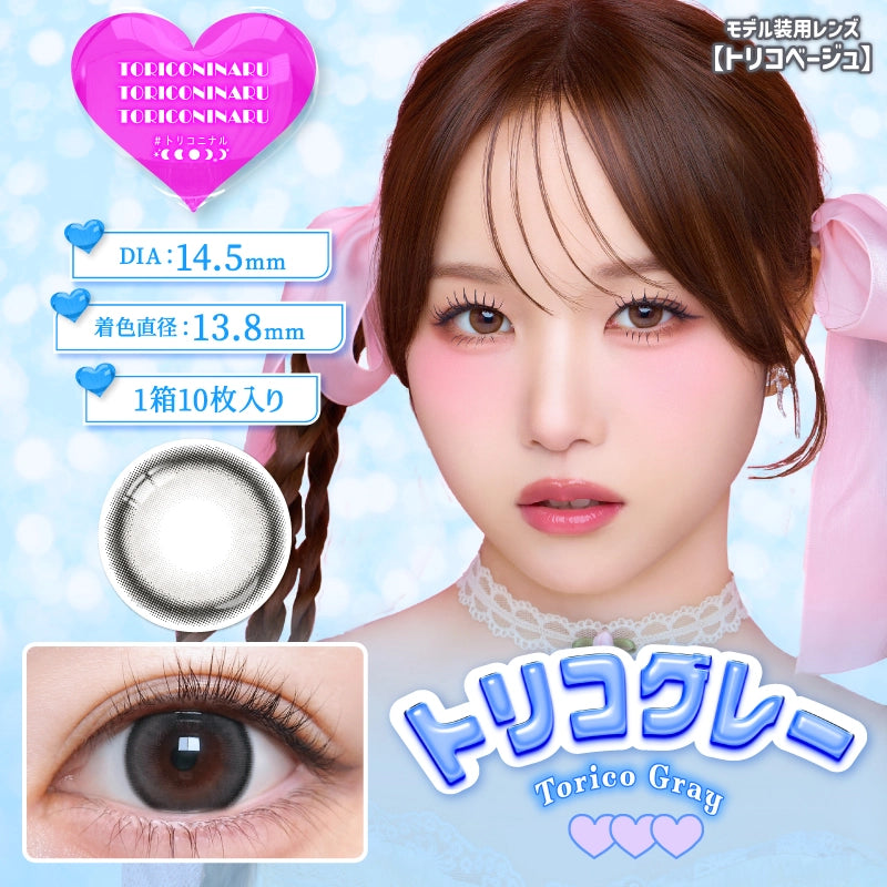 TORIKONINARU 1DAY TORICO GRAY(1BOX 10SHEETS) MAIN IMAGE