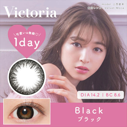 CANDYMAGIC VICTORIA 1DAY BLACK(1BOX 10SHEETS) MAIN IMAGE